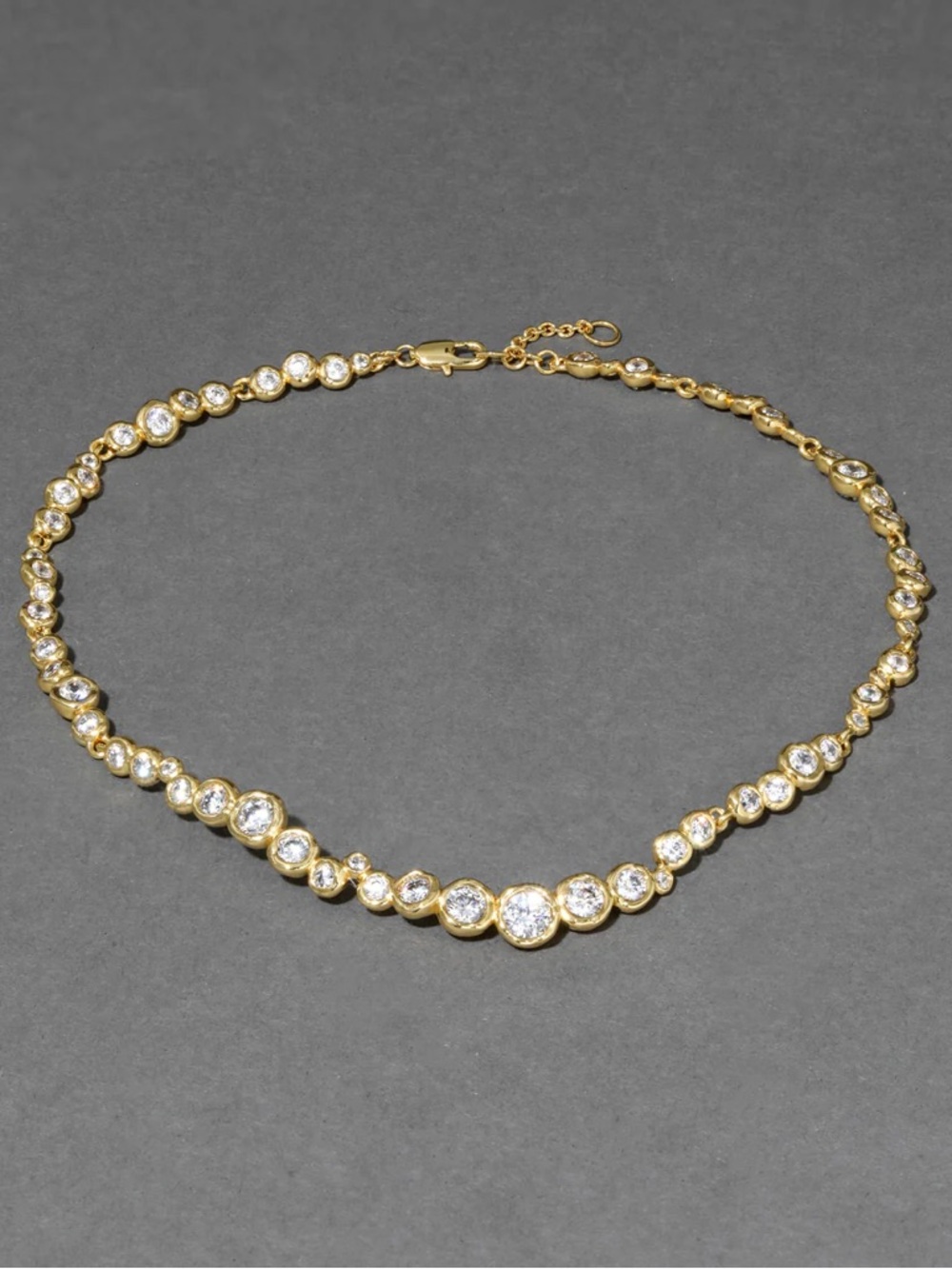 A2🆕Alexis Bittar Asterales Gold Riviera Necklace
